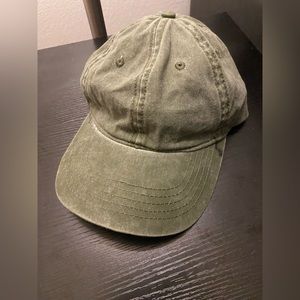 Green Hat w Bronze Hardware